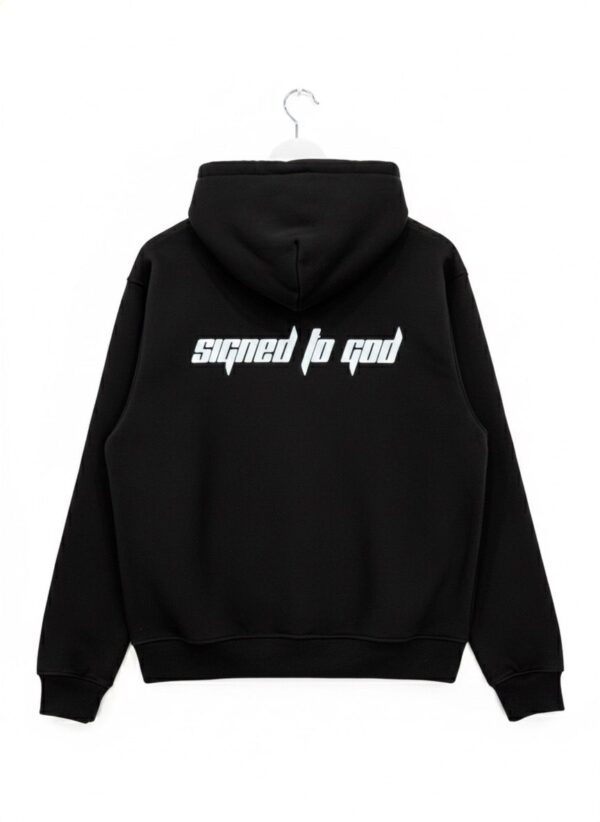 Signed to god oversized hoodie